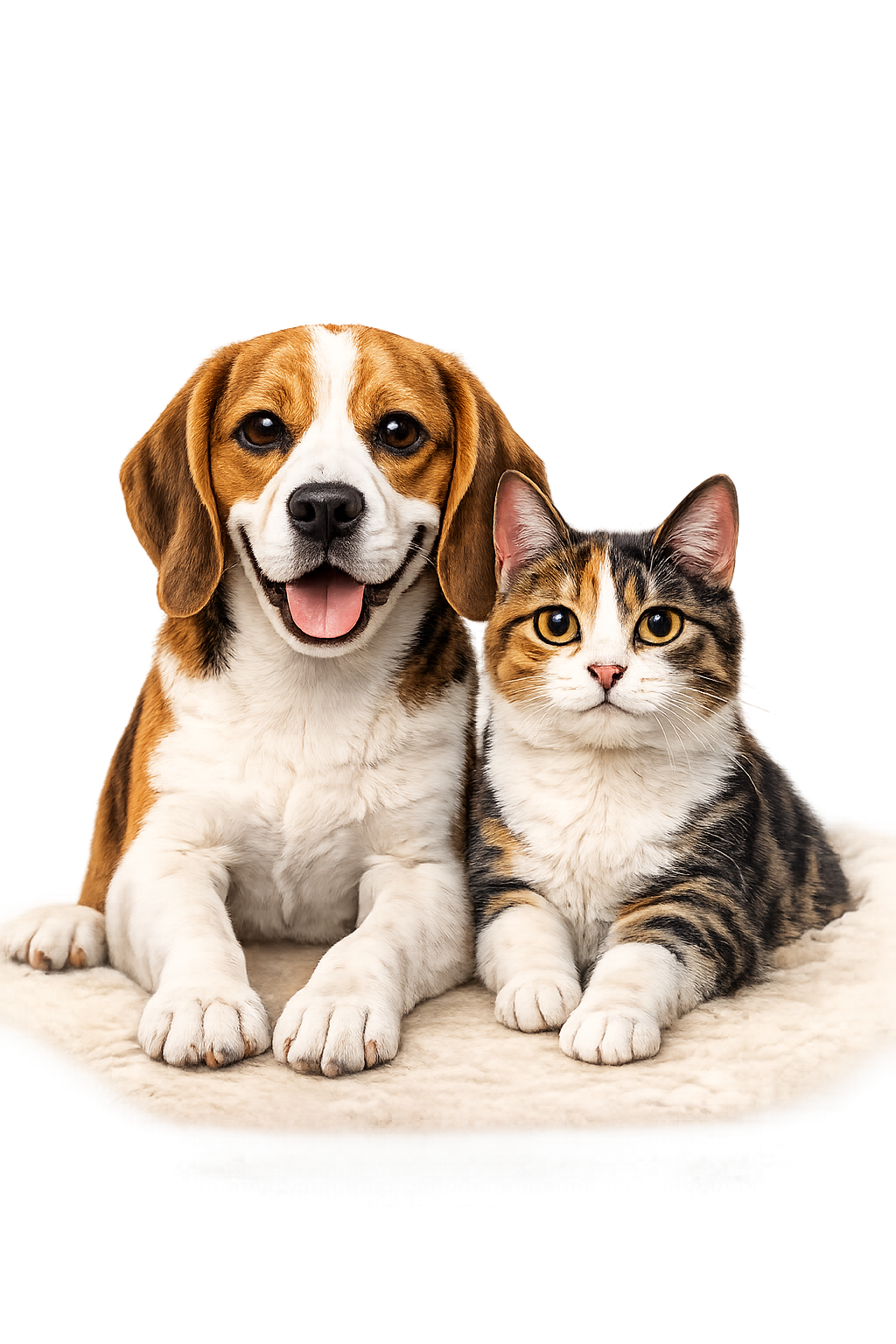 Official dog and cat Pet Wisdom characters